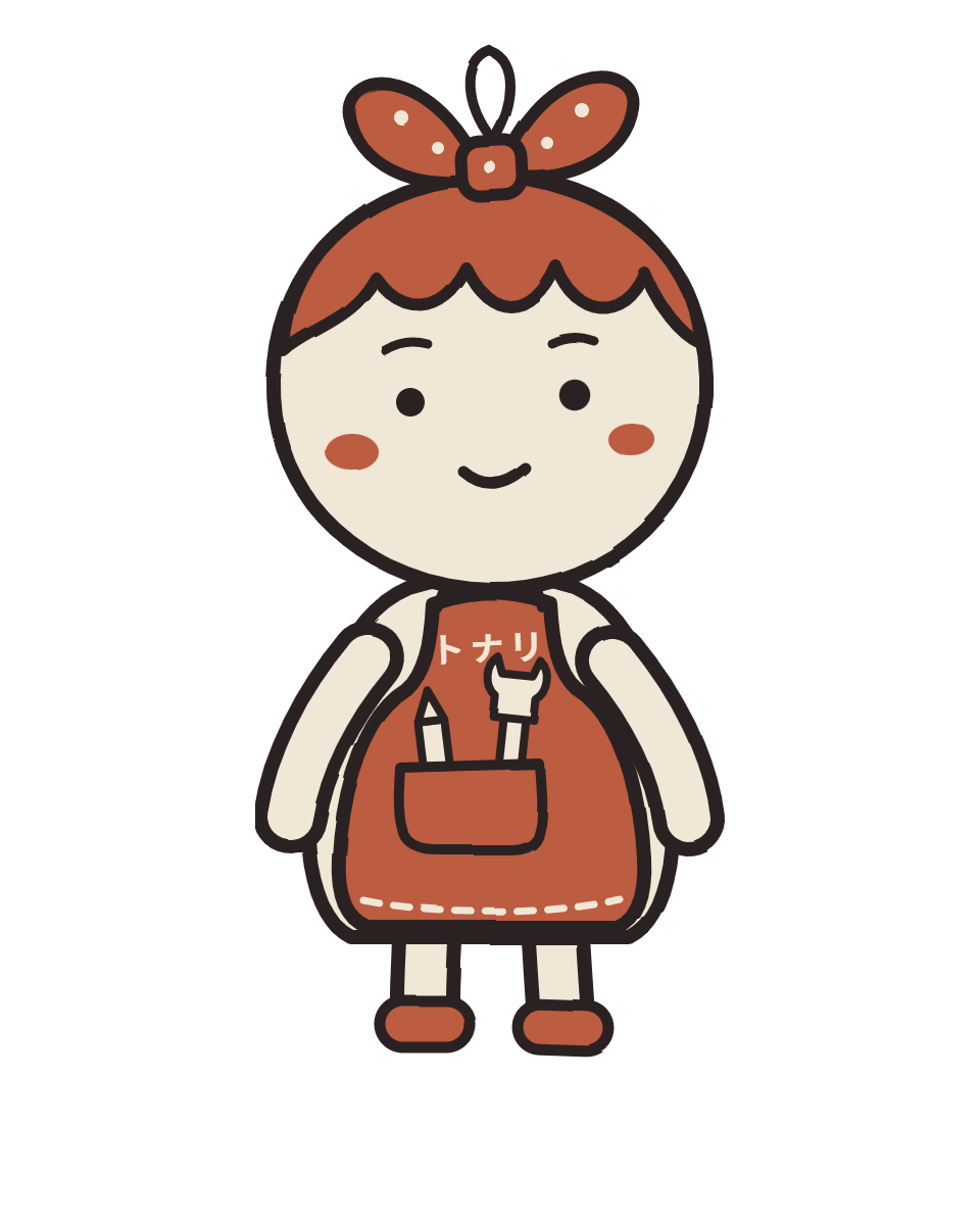 トナリちゃん（トナリ製作所のマスコット）